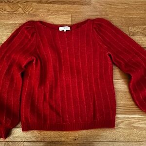 Sezane Aretha Jumper Carmine Red - Size S